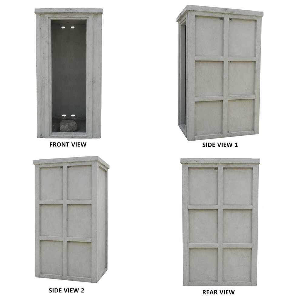 Portable Precast Toilet Blocks - Diameter: 110 Mm (Pipe)