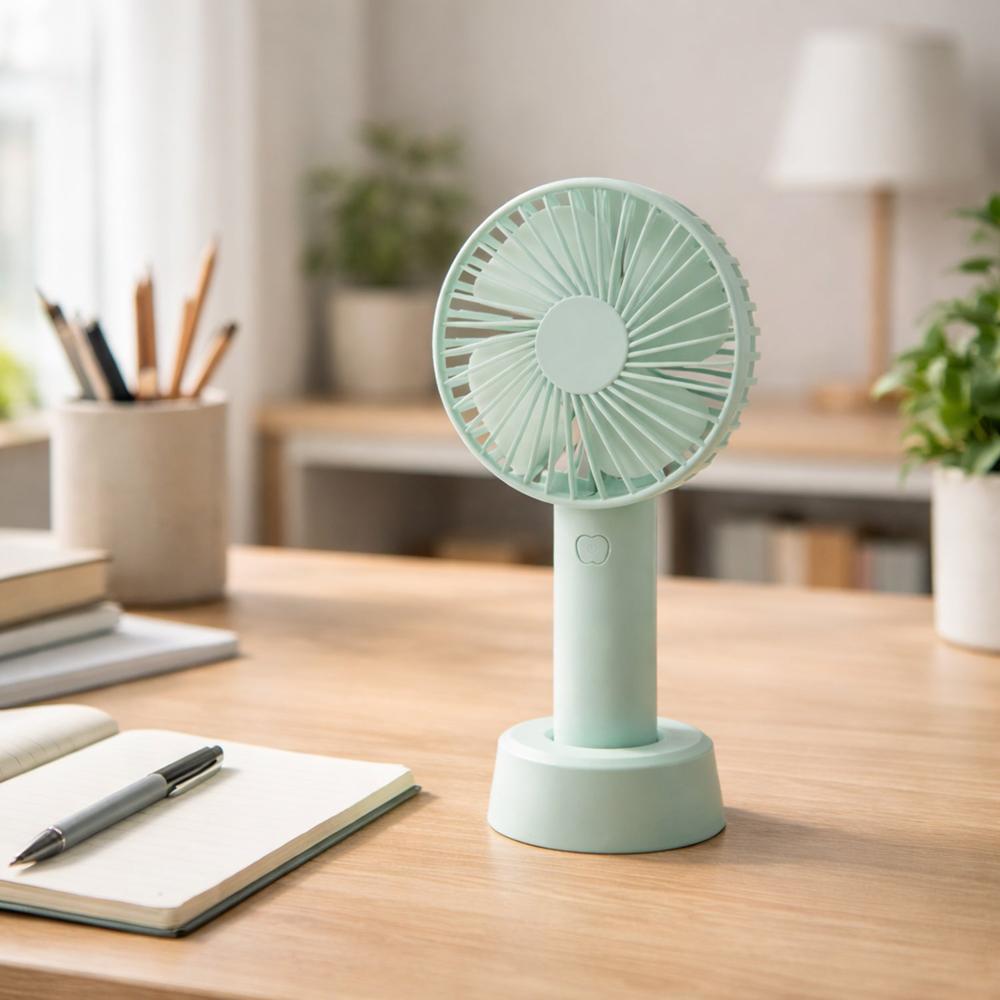 Portable Handheld Fan (Battery Include) - Color: Mix