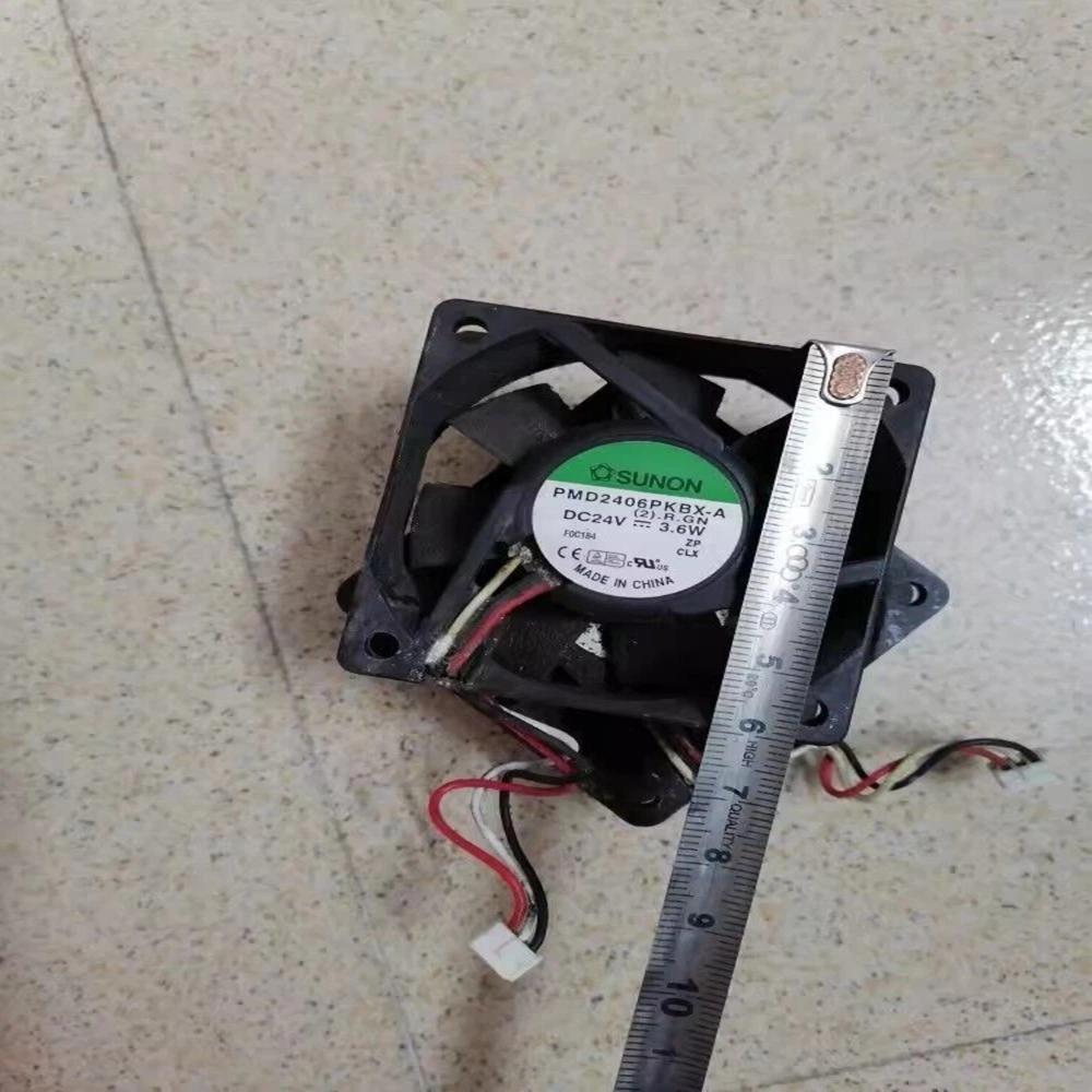 SUNON PMD2406PKBX-A 24V DC 3.6W 6020mm Ball Bearing Industrial Inverter Axial Cooling Fan