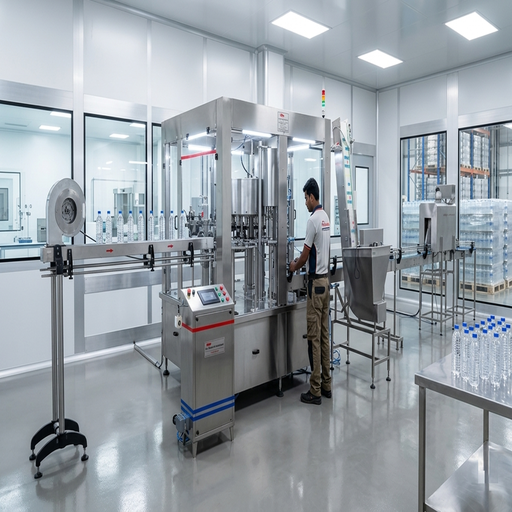 30 Bpm Packaged Drinking Water Machine - Application: Beverage