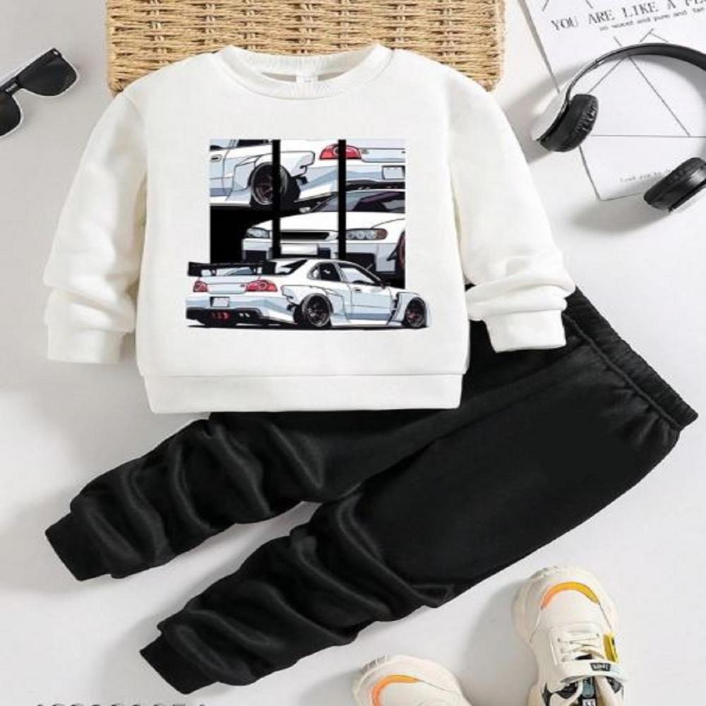 Full Sleeve T Shirt And Track Pant Set - Age Group: 1 To 15 Years