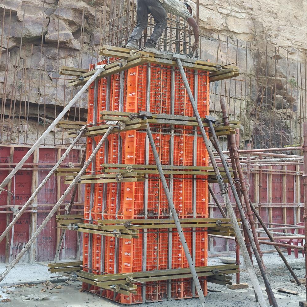 Mivan Column Formwork - Application: Rcc Constructions