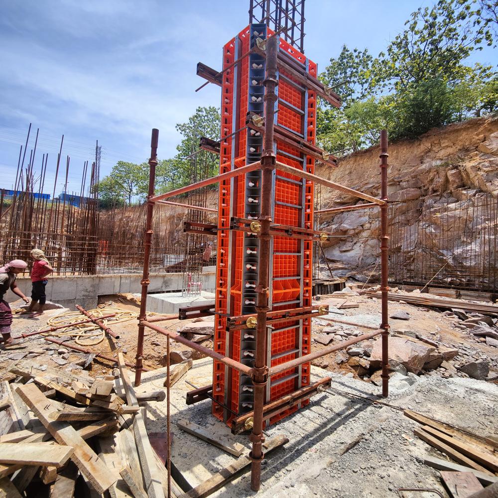 Mivan Column Formwork - Application: Rcc Constructions