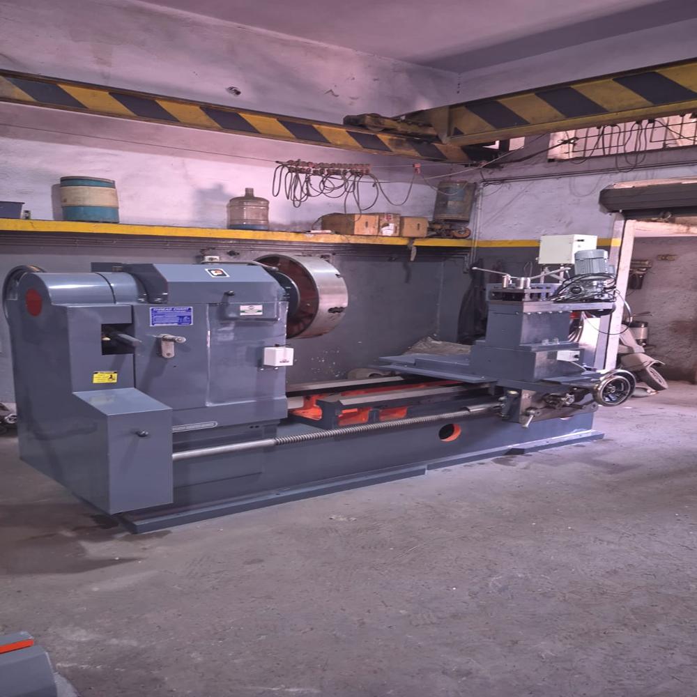 9 FEET HEAVY DUTY PLANO BED LETHE MACHINE