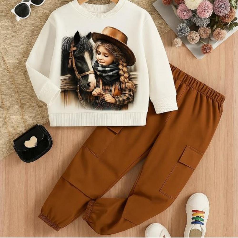 Full Sleeve T Shirt And Track Pant Set