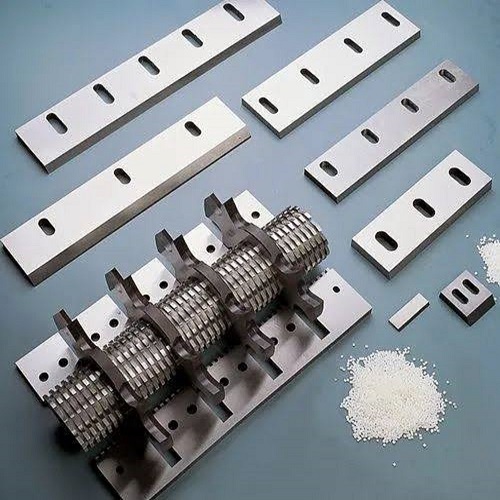 Steel Double Blades Agglomixture Blade