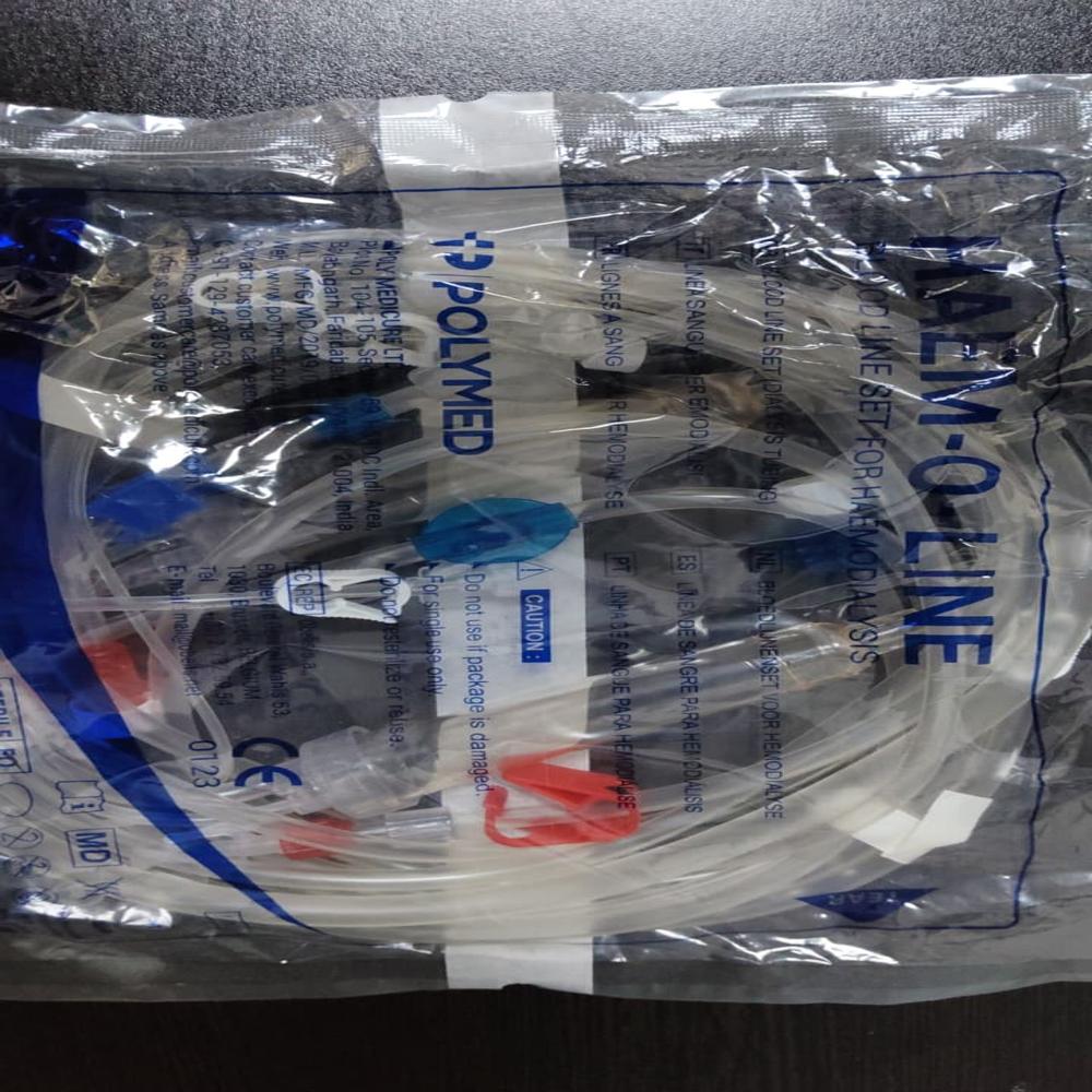 Polymed Hem-O-Line Blood Tubing Set