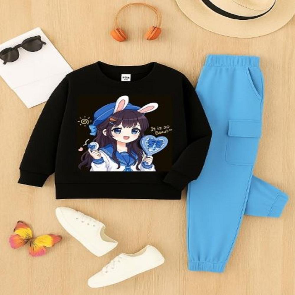 Full Sleeve T Shirt And Track Pant Set