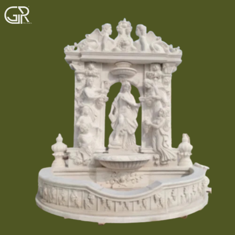 Marble Wall Water Fountain, 10ft