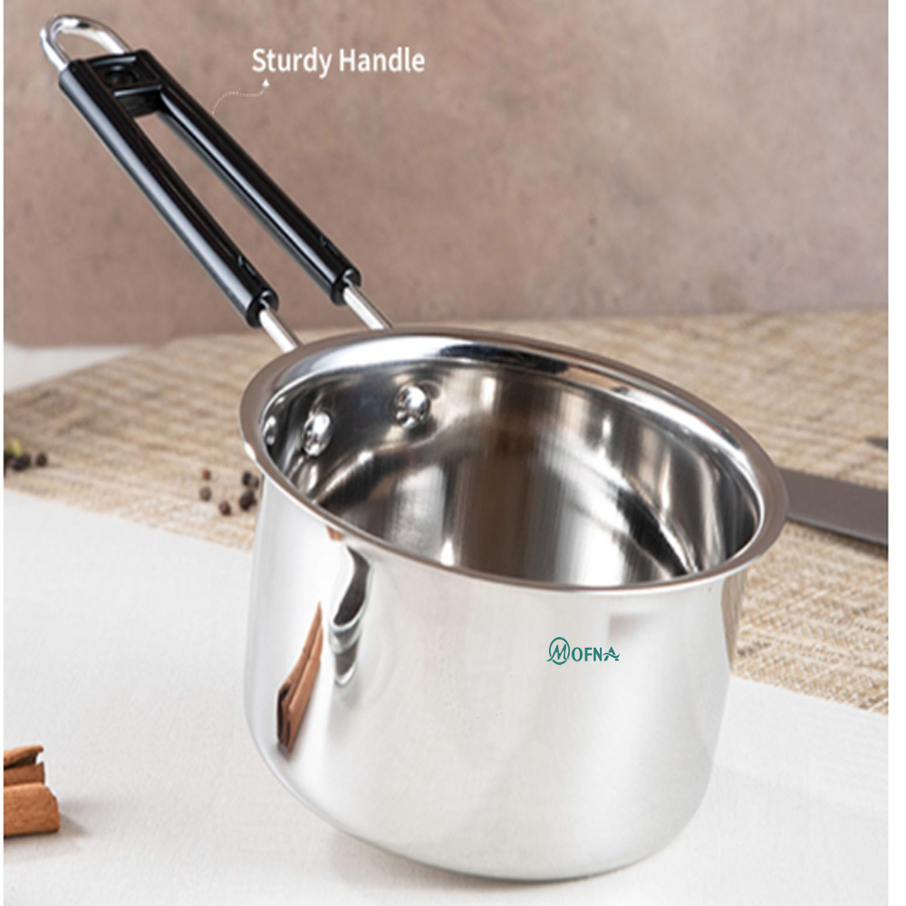 Mofna Stainless Steel Sauce Pan, 2.5 Liter