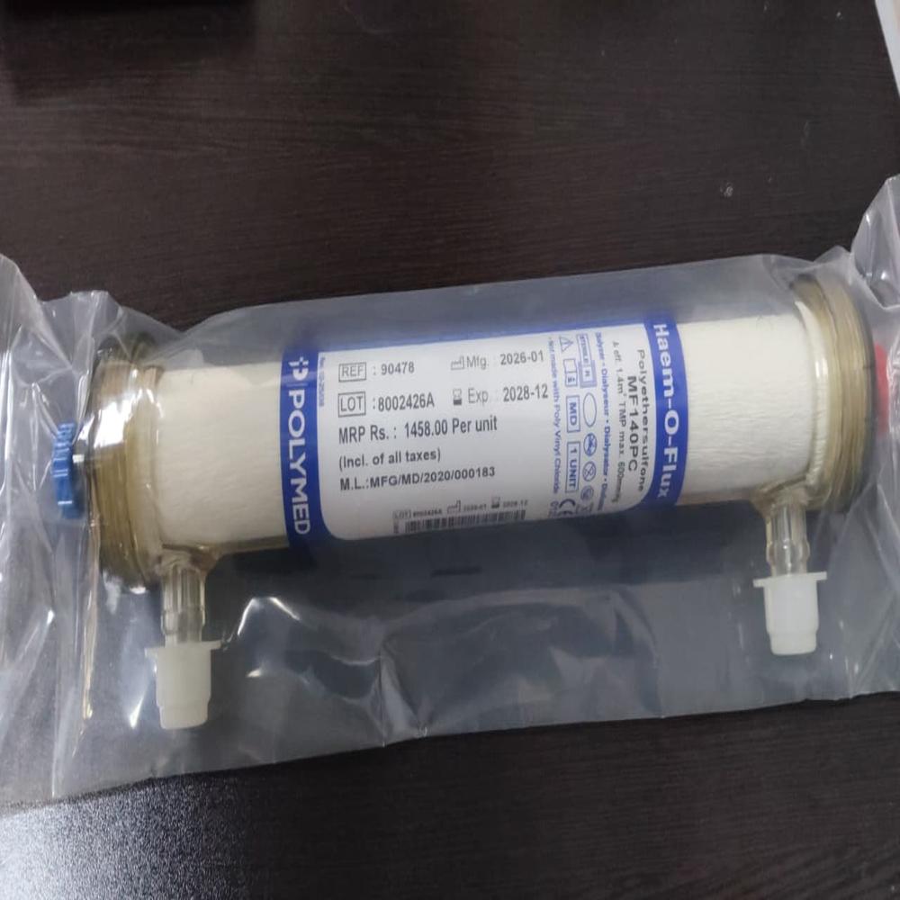 Polymed Haem-O-Flux Polyethersulfone MF140PC Dialyzer