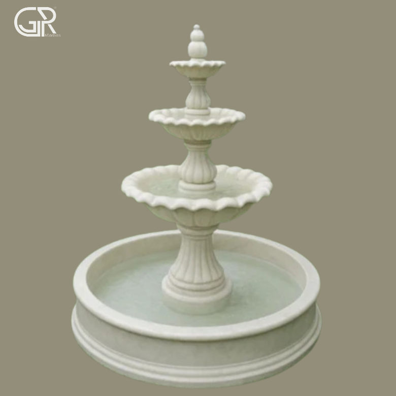 3 Tiered Water Fountain, 5ft