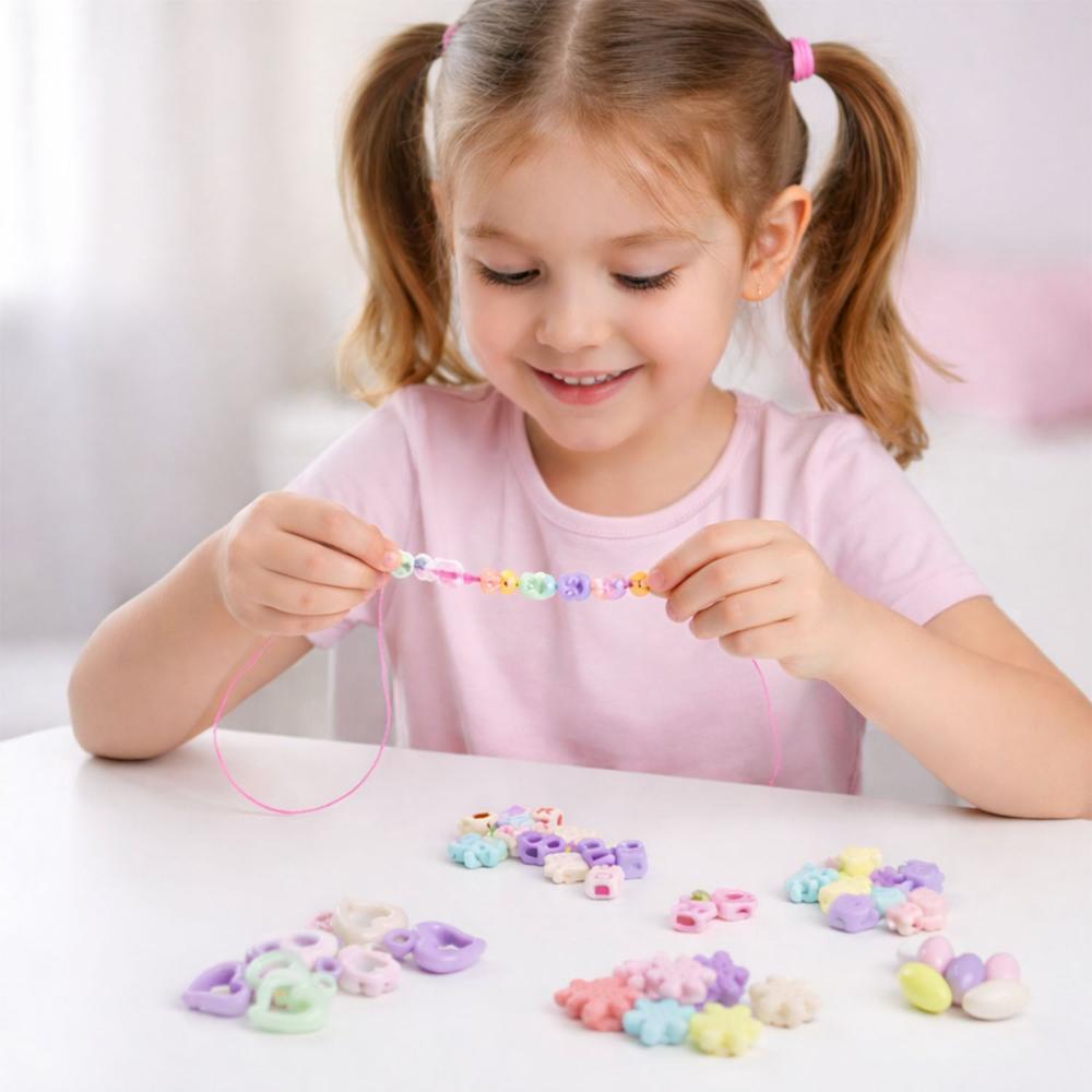 Diy Fashion Beading Jewellery Making Kit (1 Set) - Color: Mix