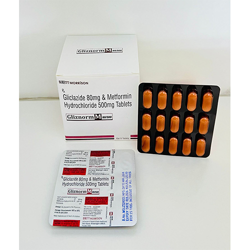Gliznorm M 80-500 Tablet