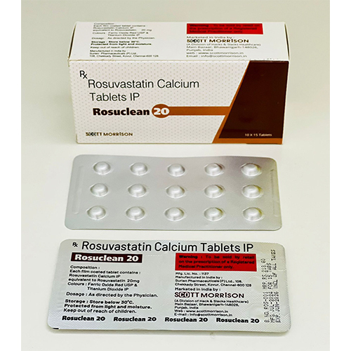 Rosuclean 20 Tablet