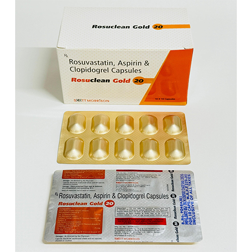 Rosuclean Gold 20 Capsules