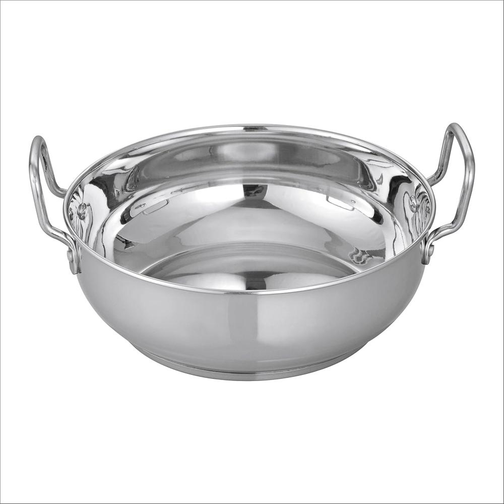 Mofna Stainles Steel Kadai 5 Liter