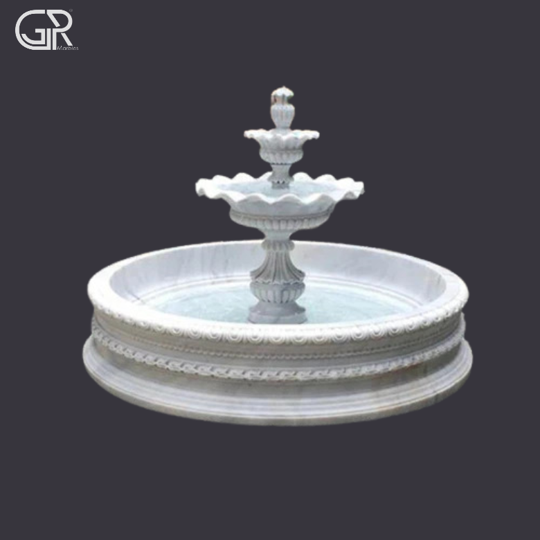 Makrana Marble Fountain