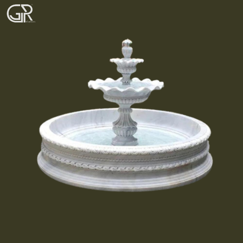 Makrana Marble Fountain