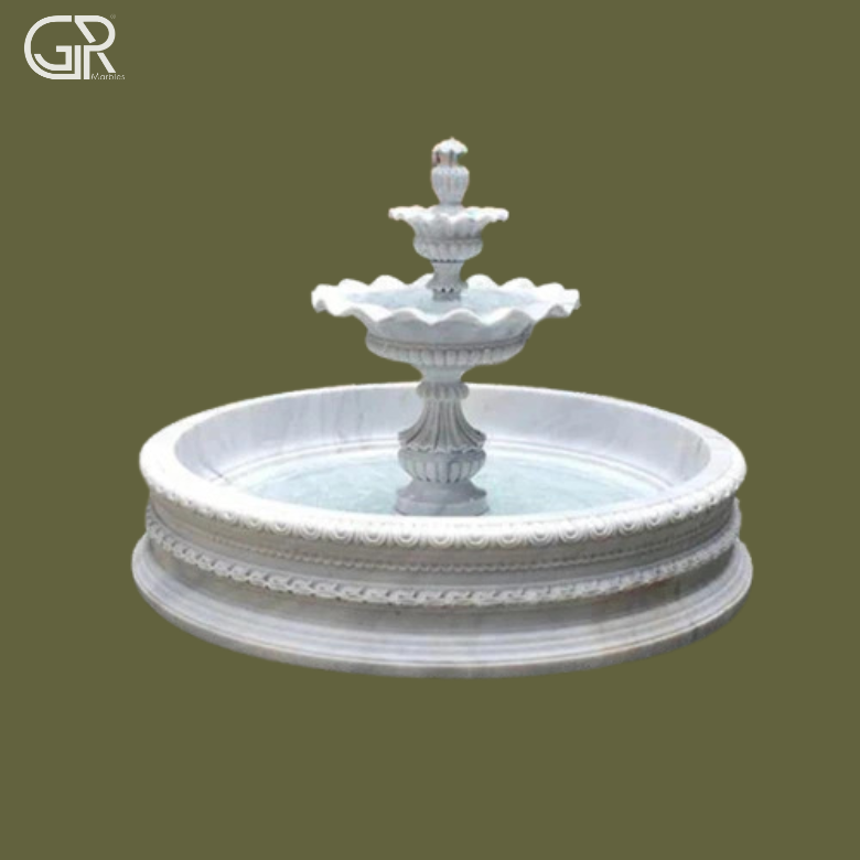 Makrana Marble Fountain