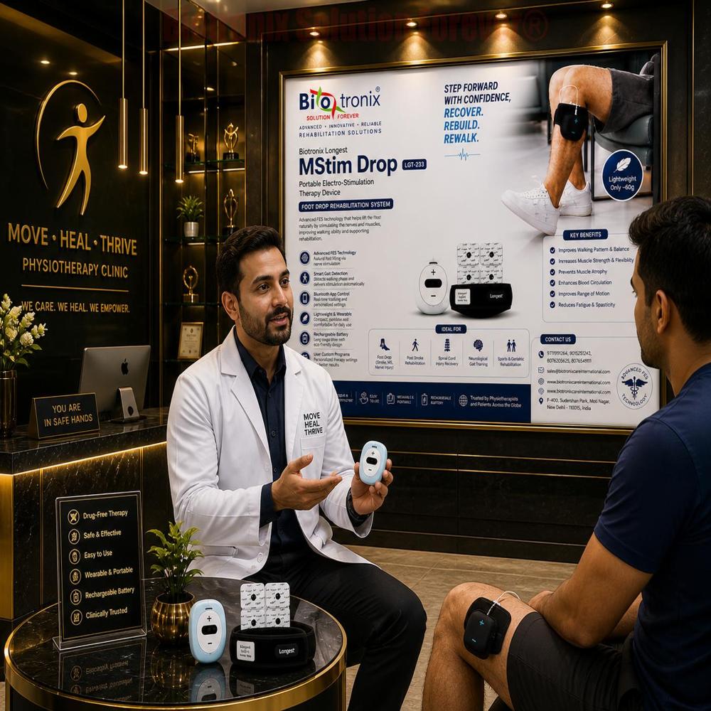Smart Wearable Foot Drop Rehabilitation Therapy Equipment