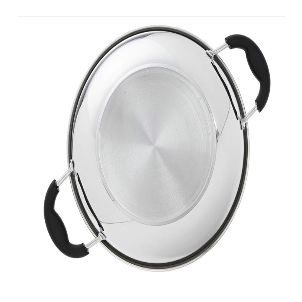 Mofna Stainless Steel Kadai 5 Liter