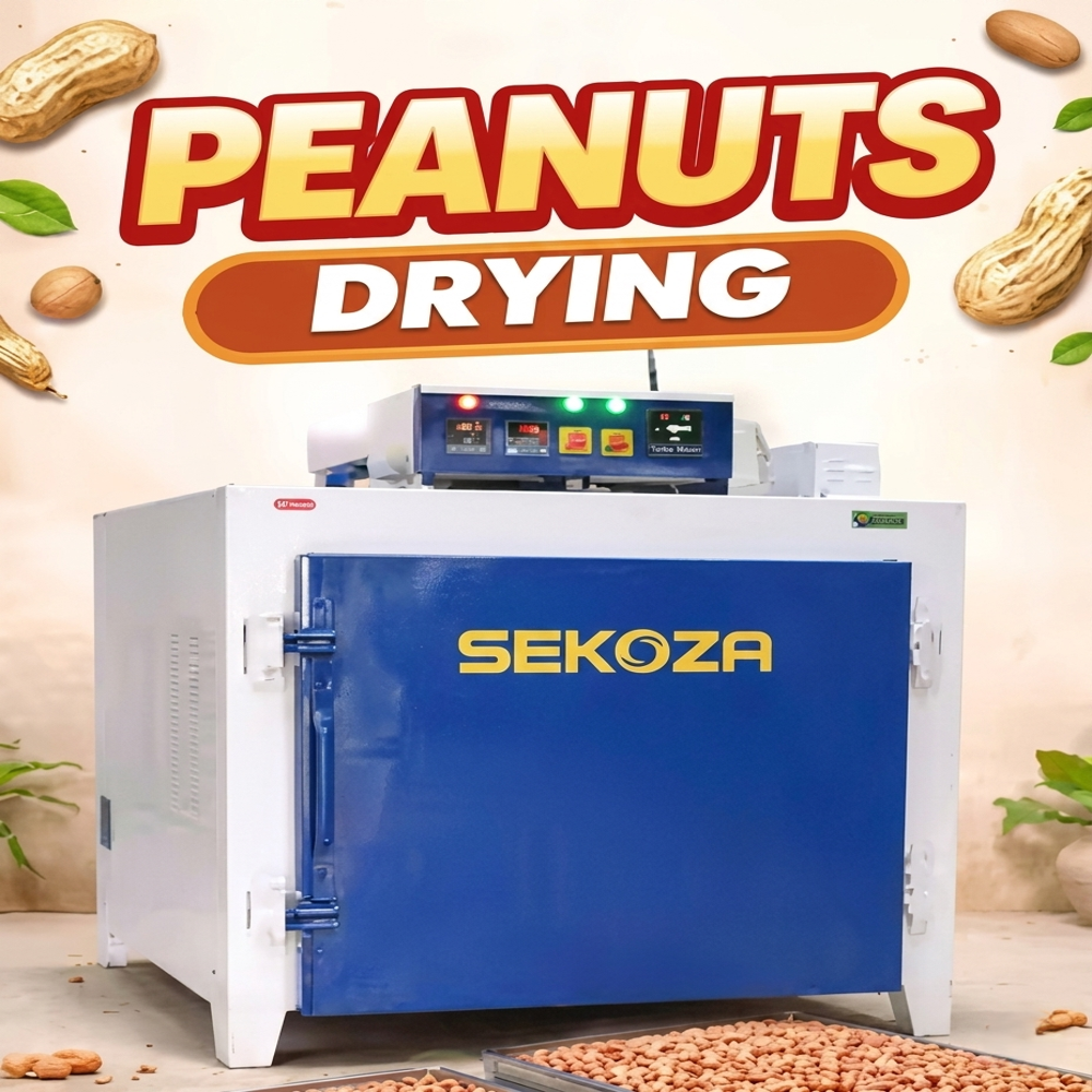 Peanuts Drying Machine - Dimension (L*W*H): 4*3.25*3.5 Foot (Ft)