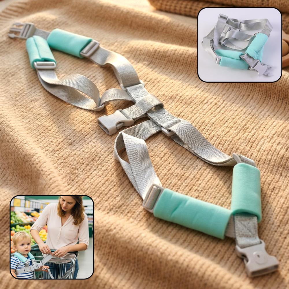 Adjustable Baby Safety Harness Support Belt (1 Pc) - Color: Mix