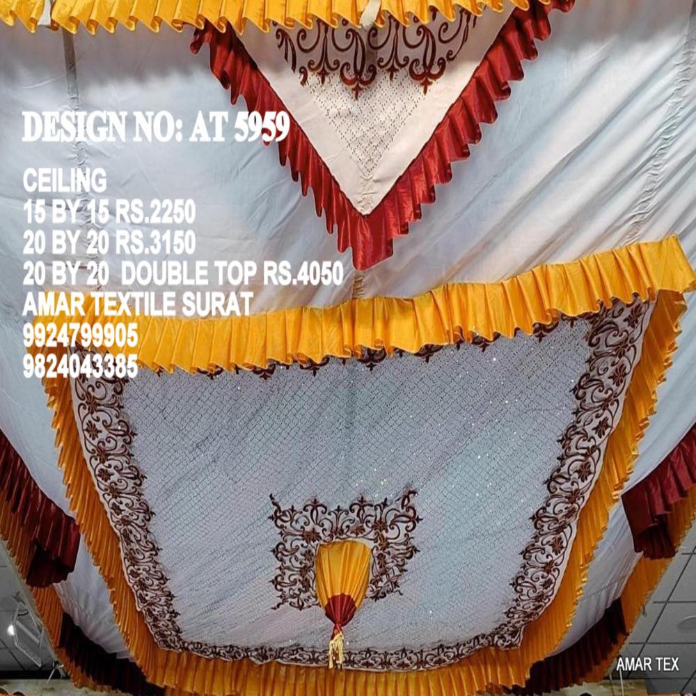 Decorative tent for pandal