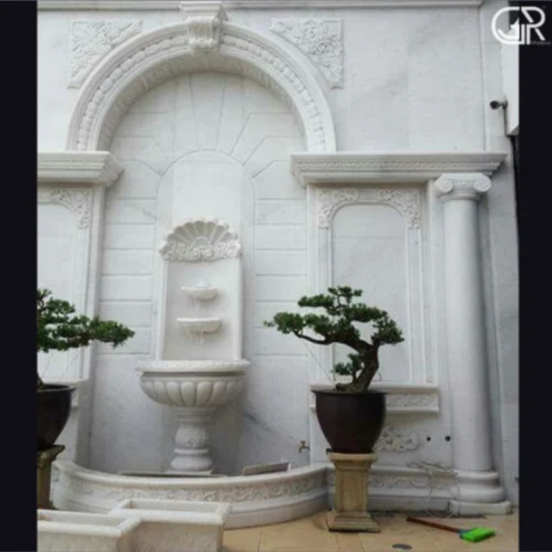 Marble Wall Water Fountain, (Ht-4ft)