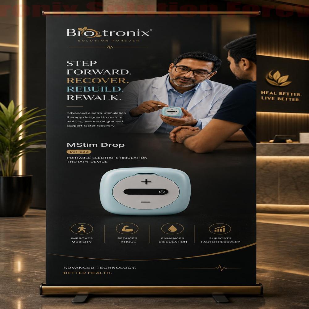 Neuro Foot Drop Stimulator for Physiotherapy and Home Rehabilitation