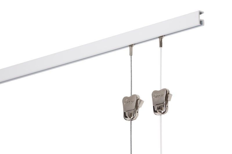 Picture Hanging System - Color: Cream