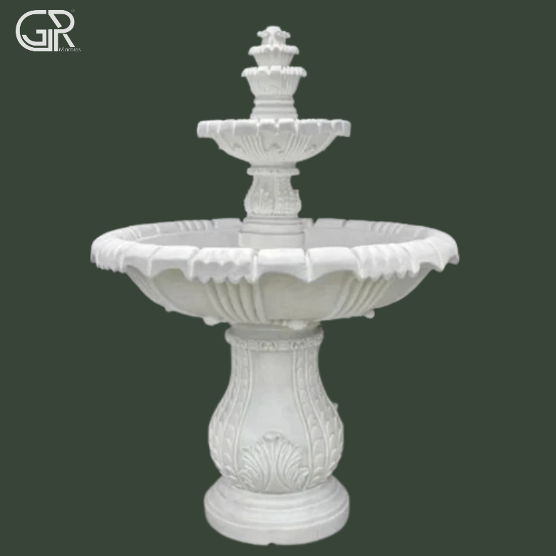 Makrana White Fountain