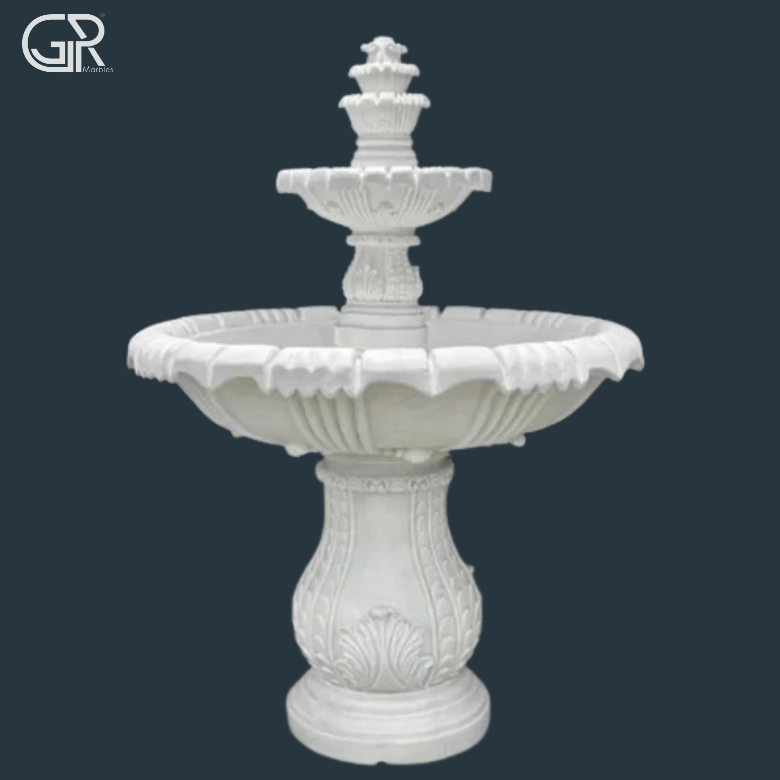 Makrana White Fountain