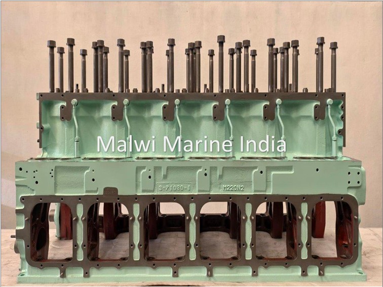 Yanmar - 6M220Al - 6M220L - 6M200Al - 6M200L - Cylinder Block - Application: Marine