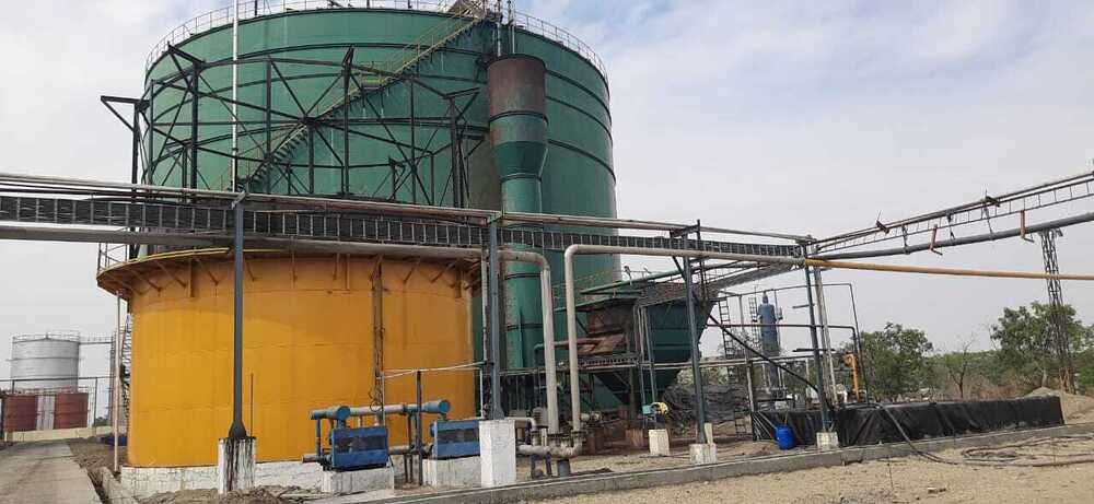 High Efficiency Digestion And Biogas Production Plant