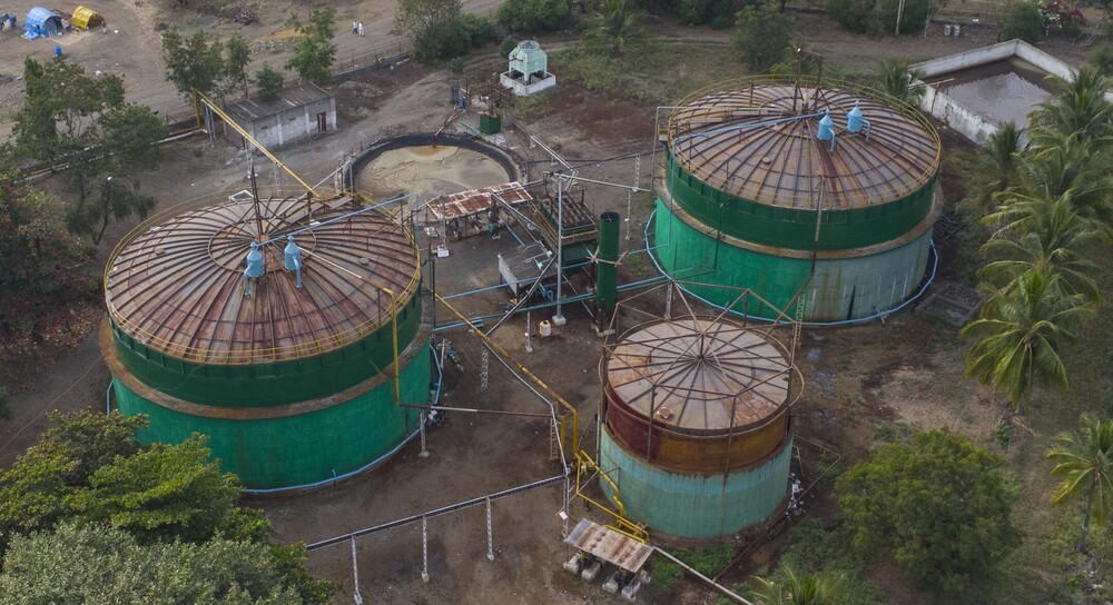 High Efficiency Digestion And Biogas Production Plant