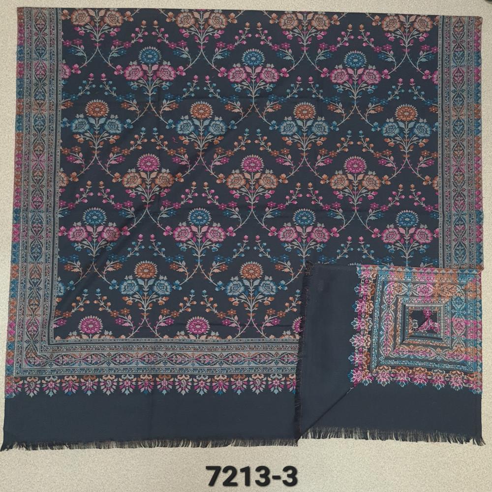 Poly Wool Kani Cutting Shawls