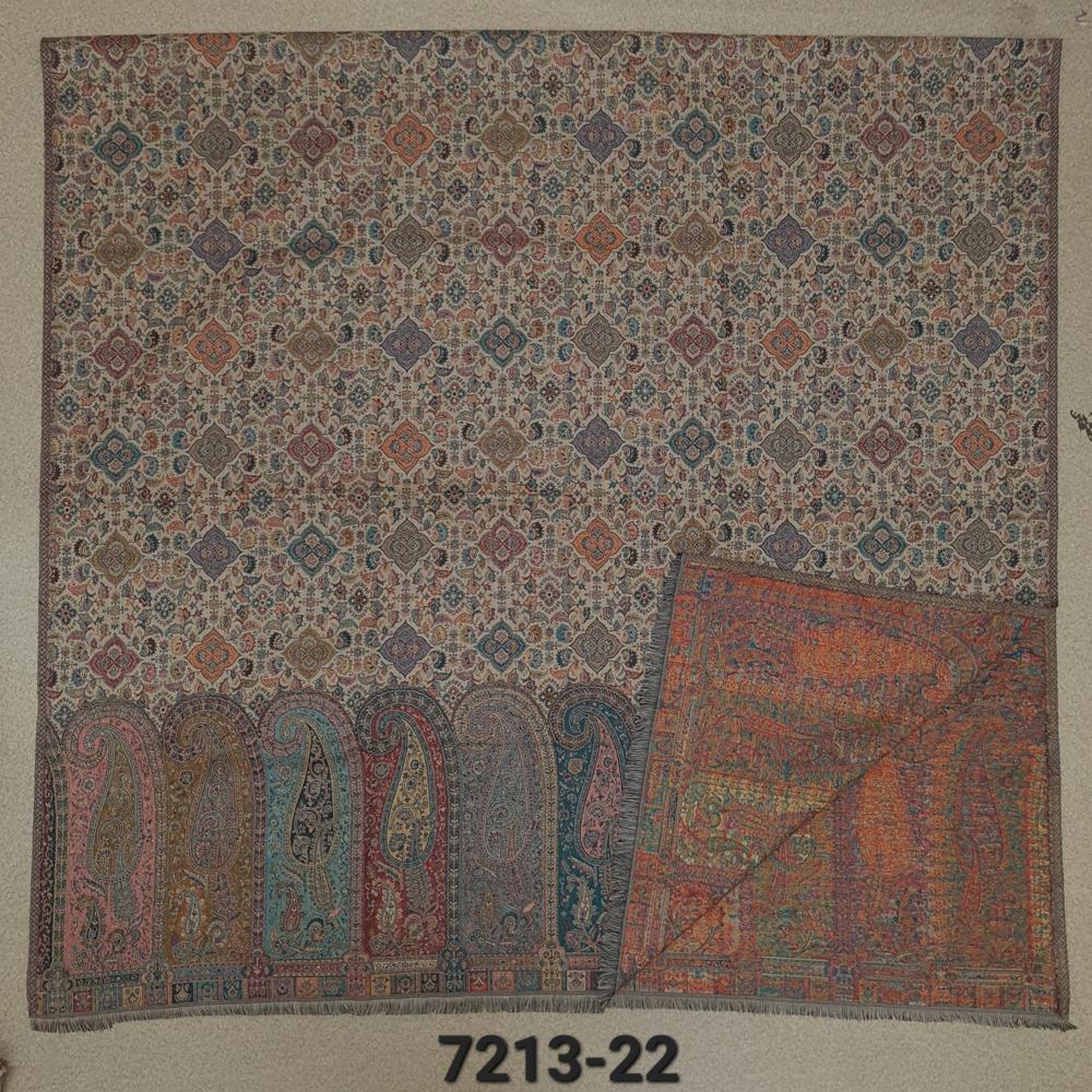 Poly Wool Kani Cutting Shawls
