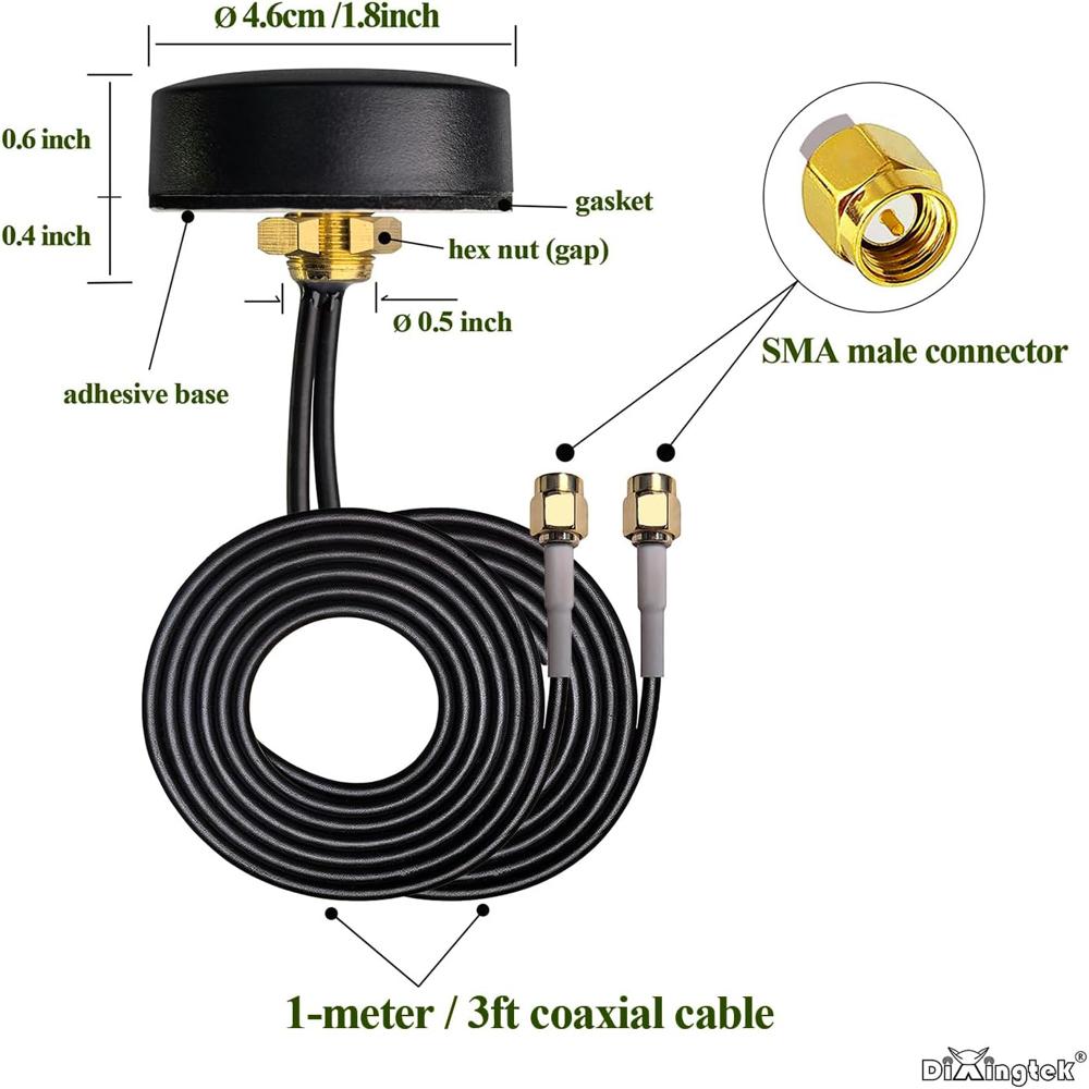 4G+GPS Passive Combination Antenna