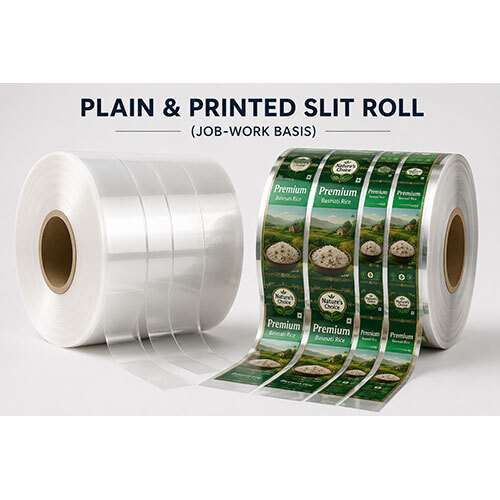 Plain and Printed Slit Roll