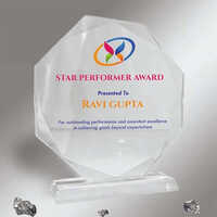 WG-7426 Crystal Glass Trophy