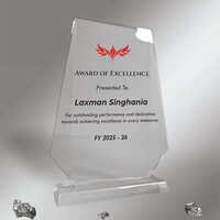 WG-7425 Crystal Glass Trophy