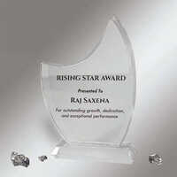 WG-7424 Crystal Glass Trophy