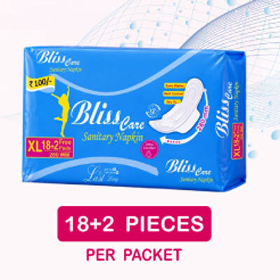 XL 18+2 Pieces Sanitary Napkin