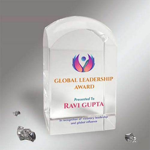 BL 733 3D Crystal Blocks Trophy