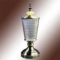 Cat 488 Crystal Lamp