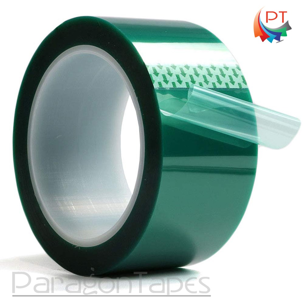 Heat Proof Green Polyester Tape for Powder Coating and Electroplating