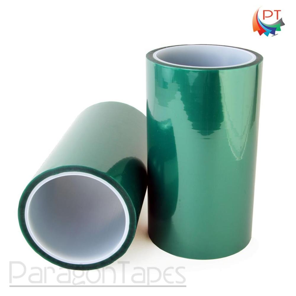 Heat Proof Green Polyester Tape for Powder Coating and Electroplating