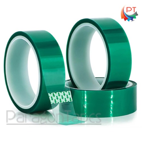 Heat Proof Green Polyester Tape for Powder Coating and Electroplating